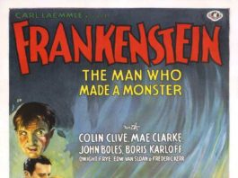 Frankenstein 1931 - la locandina